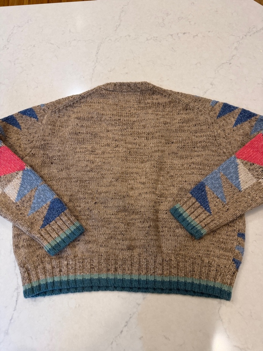 POLO RALPH LAUREN‎ geometric-pattern intarsia-knit jumper Size medium - Picture 8 of 8